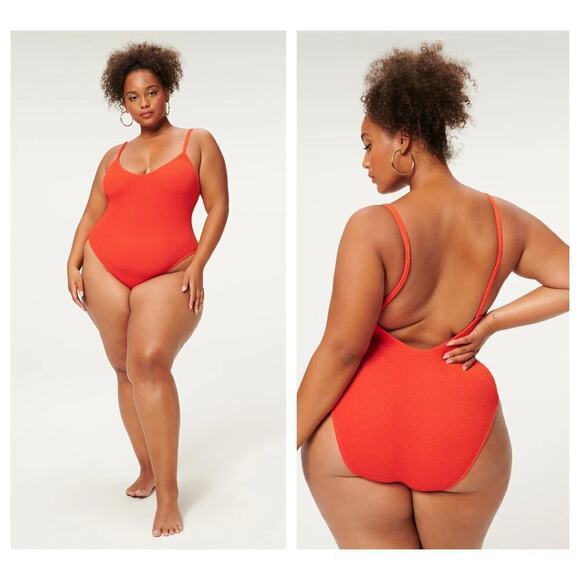GOOD AMERICAN Always Fits One-Piece Swimsuit Size 7/8 - Picture 1 of 5